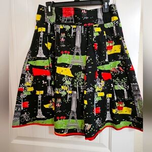 Bernardo Paris-theme skirt